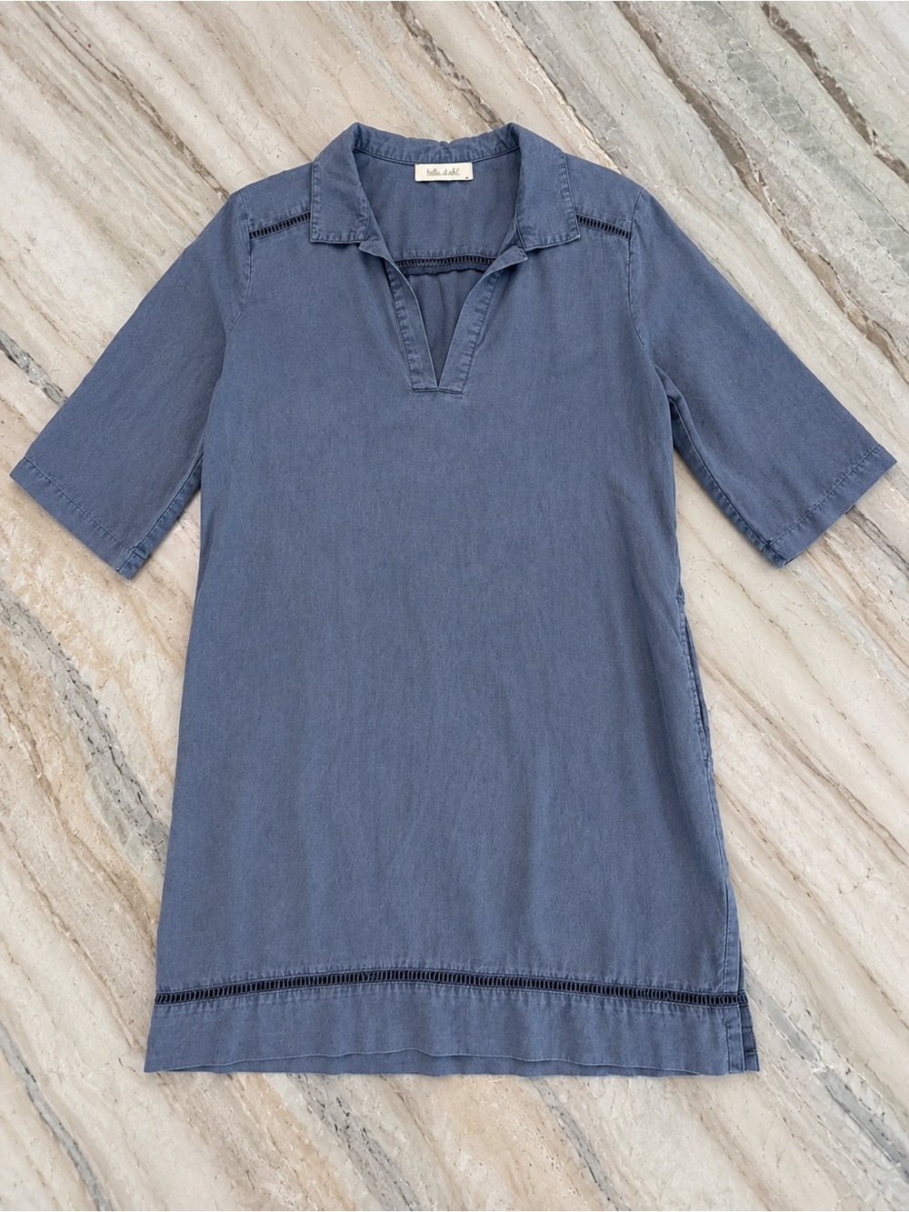 Bella Dahl Tencel Shift Dress – Blue - Size Small - Picture 11 of 11